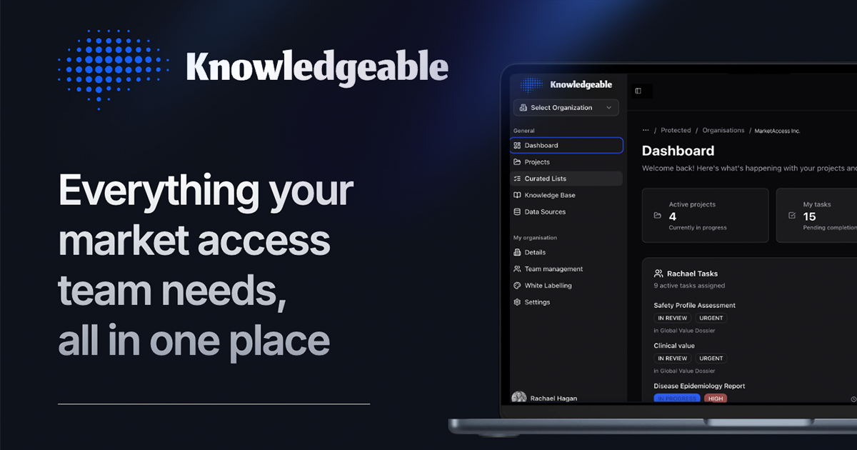 Knowledgeable | The AI operating system for market access